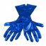 Gants Longs (40 cm) - Bleu mtal