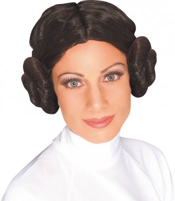 Perruque Princesse Leia - Star Wars 